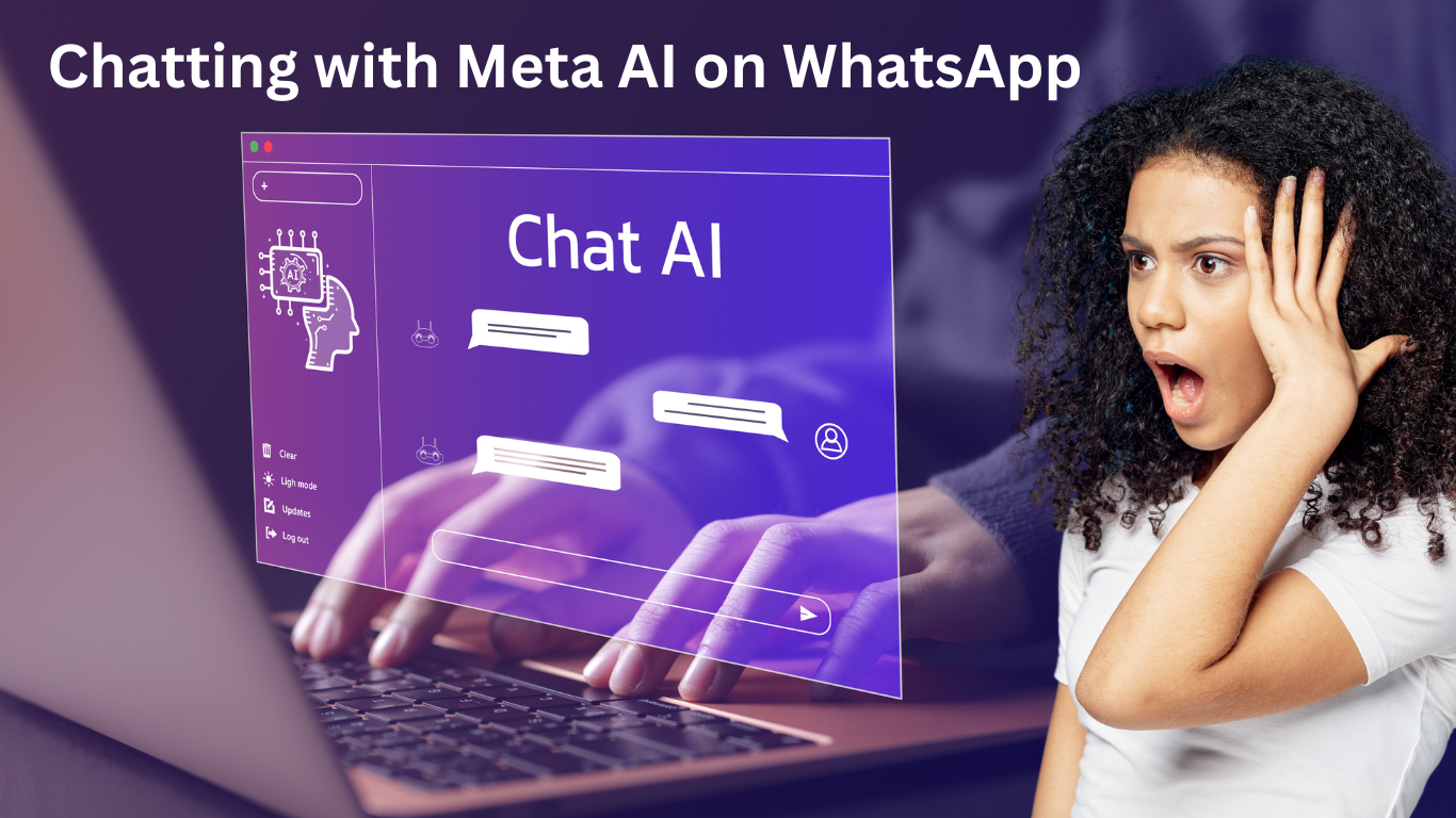 Chatting with Meta AI on WhatsApp